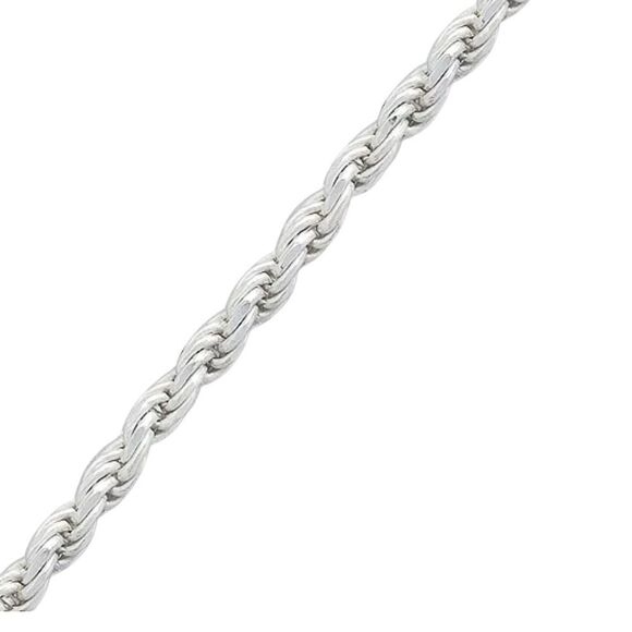 Giani Bernini Sterling Silver Diamond cut rope chain 20” Necklace - Picture 8 of 8